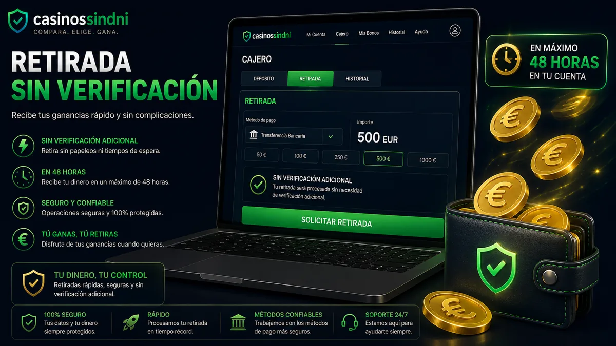 Pantalla de cajero con una retirada de 500 euros